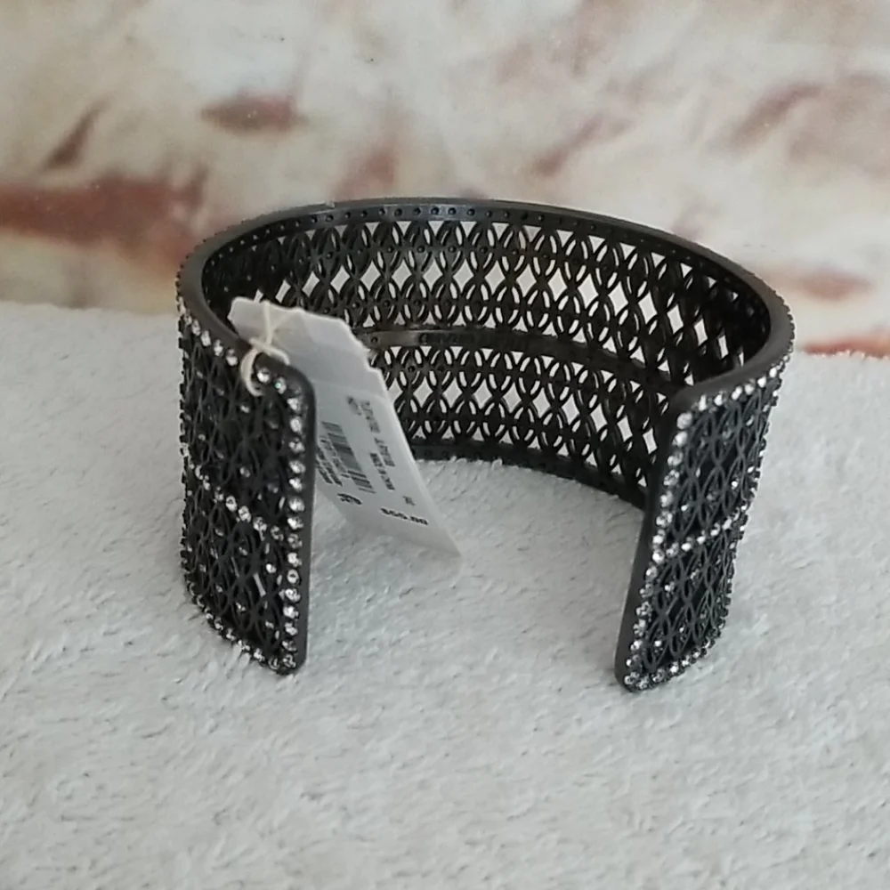 New Lucky Brand Crystal Cuff Bracelet